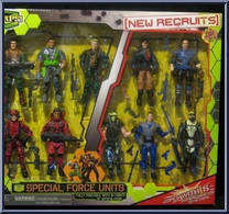Special Force Units from Corps! - New Recruits manufactured by Lanard Toys [Front]