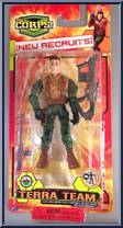 Terra Team from Corps! - New Recruits manufactured by Lanard Toys [Front]