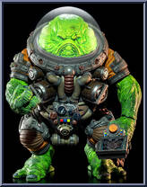 Highwarden Slogg from Cosmic Legions - Basic Series manufactured by Four Horsemen [Loose]