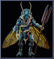 Sphexxian Prison Guard from Cosmic Legions - Basic Series manufactured by Four Horsemen [Loose]