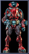 T.U.5.C.C. Pilot from Cosmic Legions - Basic Series manufactured by Four Horsemen [Loose]