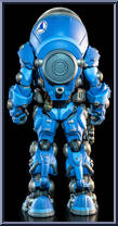 Vellok Speer from Cosmic Legions - Basic Series manufactured by Four Horsemen [Loose]