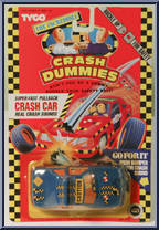 Blue Student Driver from Crash Dummies - Pullback Crash Cars manufactured by Tyco [Front]