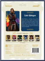 Caleb Widogast from Critical Role - ReAction Figures manufactured by Super7 [Back]