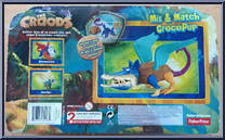 CrocoPup from Croods - Mix & Match manufactured by Fisher-Price [Back]