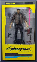 V from Cyberpunk 2077 - Basic Series manufactured by McFarlane [Front]