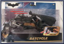 Batcycle from Dark Knight - [5" Scale] Vehicles manufactured by Mattel [Front]