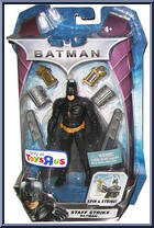 Batman (Staff Strike) from Dark Knight - [5" Scale] Series 4 manufactured by Mattel [Front]