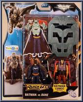 Batman vs. Bane from Dark Knight Rises - Exclusives manufactured by Mattel [Front]