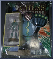 Metallo from DC Chess Collection - Basic Series manufactured by Eaglemoss [Front]