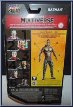 Batman from DC Comics Multiverse - Suicide Squad manufactured by Mattel [Back]