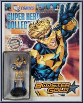 Booster Gold from DC Comics Super Hero Collection - Basic Series manufactured by Eaglemoss [Front]