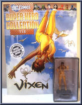 Vixen from DC Comics Super Hero Collection - Basic Series manufactured by Eaglemoss [Front]