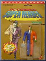 Two-Face from DC Comics Superheroes - Basic Series manufactured by Toy Biz [Front]