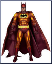 Batman (Red) (Platinum Edition) from DC Multiverse - Justice League Task Force manufactured by McFarlane [Loose]