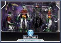Batman Who Laughs & Robins of Earth-22 from DC Multiverse - Basic Series manufactured by McFarlane [Front]