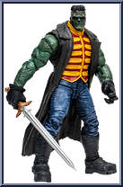 Frankenstein (Seven Soldiers of Victory) (MegaFig) from DC Multiverse - Basic Series manufactured by McFarlane [Loose]