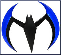 Batarang (Blue) (Batman Beyond Replica) Action Figure