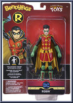 Robin from DC - Bendyfigs manufactured by Noble Toys [Front]