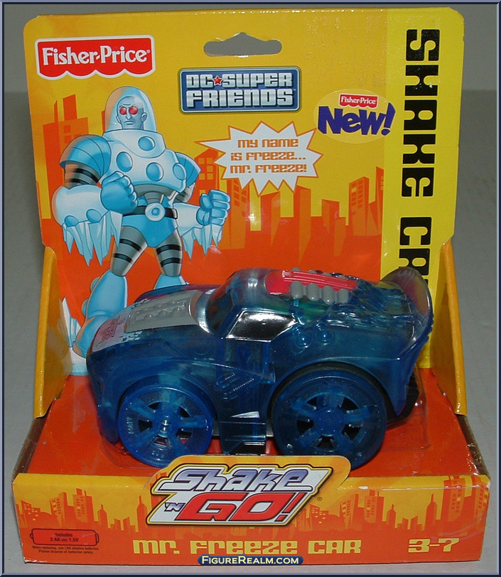 Mr. Freeze Car - DC Super Friends - Shake 'N Go - Mattel Action Figure