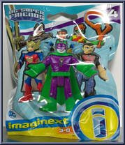 Black Lightning from DC Super Friends - Imaginext Blind Bags 4 manufactured by Fisher-Price [Front]