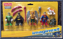 Heroes from DC Super Friends - Imaginext manufactured by Fisher-Price [Front]