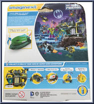 K. Croc & Swamp Ski from DC Super Friends - Imaginext manufactured by Fisher-Price [Back]