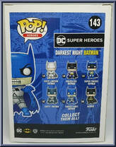 Darkest Night Batman from DC Super Heroes - Pop! Vinyl Figures manufactured by Funko [Back]
