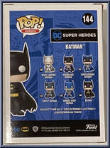 Batman (Gold Chrome) from DC Super Heroes - Pop! Vinyl Figures manufactured by Funko [Back]