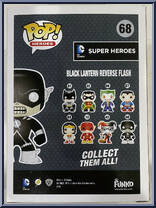 Black Lantern Reverse Flash from DC Super Heroes - Pop! Vinyl Figures manufactured by Funko [Back]