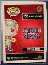 Captain Atom from DC Super Heroes - Pop! Vinyl Figures manufactured by Funko [Back]