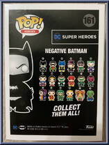Negative Batman from DC Super Heroes - Pop! Vinyl Figures manufactured by Funko [Back]