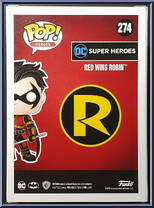 Red Wing Robin from DC Super Heroes - Pop! Vinyl Figures manufactured by Funko [Back]