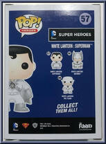 White Lantern: Superman (Glows in the Dark) from DC Super Heroes - Pop! Vinyl Figures manufactured by Funko [Back]