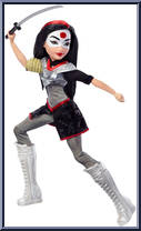 Katana from DC Super Hero Girls - Dolls manufactured by Mattel [Loose]