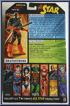 Deathstroke from DC Universe Classics - All-Stars - Wave 2 manufactured by Mattel [Back]