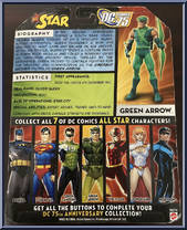 Green Arrow from DC Universe Classics - All-Stars - Wave 1 manufactured by Mattel [Back]
