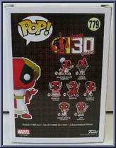Deadpool (Roman Senator) from Deadpool - Pop! Vinyl Figures manufactured by Funko [Back]