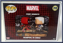 Deadpool vs. Cable from Deadpool - Pop! Vinyl Figures manufactured by Funko [Back]