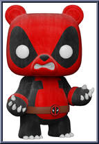 Deadpool (Pandapool) (Flocked) from Deadpool - Pop! Vinyl Figures manufactured by Funko [Loose]