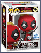 Ladypool (Diamond) from Deadpool & Wolverine - Pop! Vinyl Figures manufactured by Funko [Front]