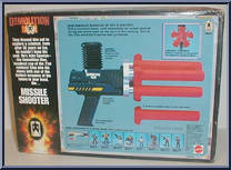 Missile Shooter from Demolition Man - Role Playing manufactured by Mattel [Back]
