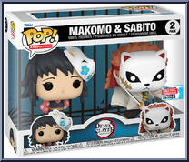 Makomo & Sabito from Demon Slayer - Pop! Sets manufactured by Funko [Front]