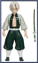 Sanemi Shinazugawa from Demon Slayer - 5" Scale manufactured by McFarlane [Loose]