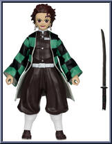 Tanjiro Kamado (Season 2) from Demon Slayer - 5" Scale manufactured by McFarlane [Loose]