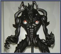Zannin (Black) from Devilman - Series 1 manufactured by Fewture [Loose]
