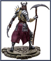 Bone Spirit Necromancer (Common) from Diablo IV - Basic Series manufactured by McFarlane [Loose]