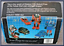 Robot / Car from Diakron - Basic Series manufactured by Takara [Back]