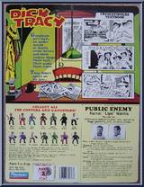 Lips Manlis from Dick Tracy - Basic Series manufactured by Playmates [Back]