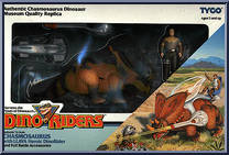 Chasmosaurus from Dino-Riders - Dinosaurs manufactured by Tyco [Front]